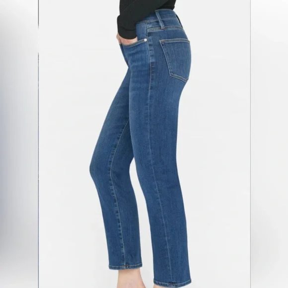 FRAME Le High Straight Jeans  in Dublin Wash - NWT - Size 26 - Picture 4 of 4